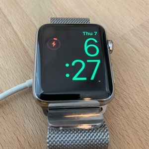 Apple Watch Gen 1 with Milanese Loop Clasp